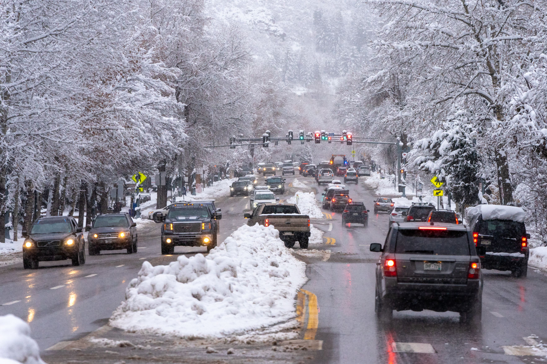 Icy roads are here